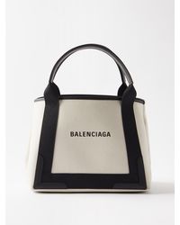 Balenciaga Canvas Tote Bag for Women - Up to 24% off | Lyst