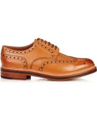 Grenson Richelieus en cuir Archie - Marron