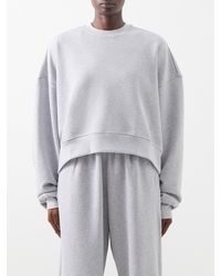 x Hailey Bieber cotton sweatshirt curated on LTK