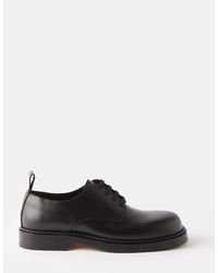 Jacquemus Carre Leather Derby Shoes in Brown for Men | Lyst Australia