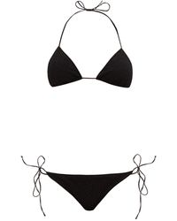 Oséree Lumière Metallic Triangle Bikini - Multicolour