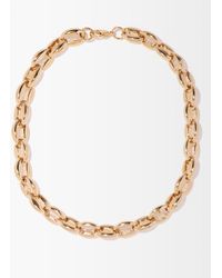 Fallon Toscano Rope-chain Gold-plated Necklace - Metallic