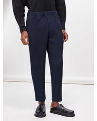 Homme Plissé Issey Miyake - Technical-pleated Suit Trousers - Lyst
