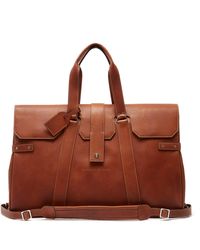 Brunello Cucinelli Leather Holdall - Brown