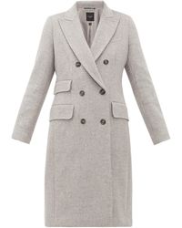 Weekend by Maxmara Manteau Laringe - Gris