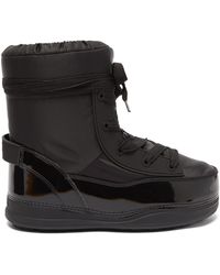 Bogner La Plagne Shearling-lined Snow Boots - Black