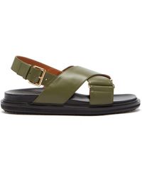 Marni Flat sandals for Women - Up to 50% off at Lyst.com