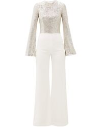 galvan sequin jumpsuit