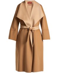 Max Mara Studio Manteau Bosso - Marron