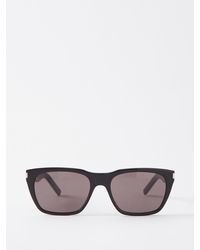 Saint Laurent - New Wave Square Acetate Sunglasses - Lyst