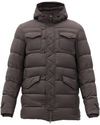Herno Manteau matelassé en duvet - Marron
