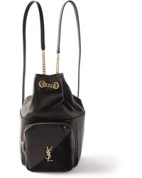 black ysl backpack