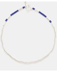 Miansai - Lani Lapis Lazuli & Sterling-silver Bracelet - Lyst