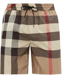 burberry swimsuit mens brown
