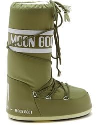 Moon Boot Icon Snow Boots - Green