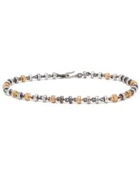M. Cohen Omni Diamond, Gold And Sterling Silver Bracelet - Metallic