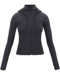 lululemon athletica Rain-repellent Hooded Jacket - Black