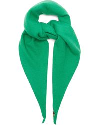 Extreme Cashmere No.35 Stretch-cashmere Bandana - Green
