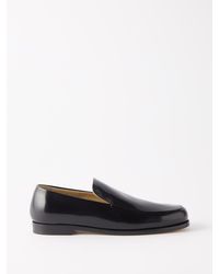 Khaite - Alessio Patent-leather Loafers - Lyst