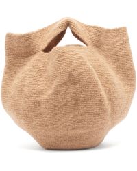 Lauren Manoogian Baby Bowl Wool Bag - Brown