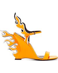 Orange Prada Shoes for Women | Lyst