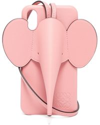 Loewe - Elephant Leather Iphone 11 Case - Lyst