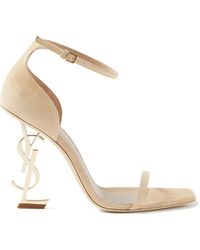 ysl opyum gold sandals