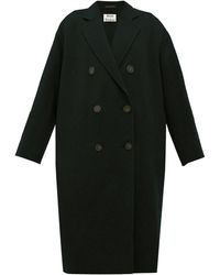 Acne Studios Odethe Double-breasted Wool Coat - Black