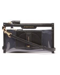 Anya Hindmarch Everything Recycled-nylon Cross-body Pouch - Black