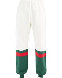 gucci white sweatpants