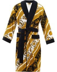 White And Gold I Heart Baroque Robe White And Gold I Heart Baroque Robe