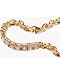 Lizzie Mandler Diamond & 18kt Gold Bracelet - Metallic