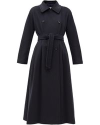 Max Mara Duca Coat - Blue