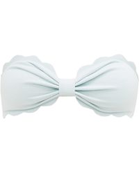 Marysia Swim Haut de bikini bandeau Antibes - Bleu