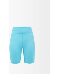 Femme Vêtements Shorts Shorts longs et longueur genou Cycliste en jersey côtelé Redondo The Upside en coloris Bleu 