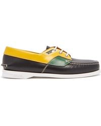 prada deck shoes