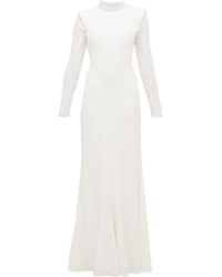 alexander mcqueen white dress
