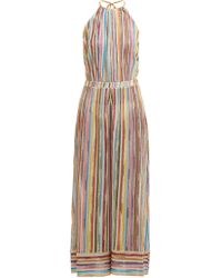 Missoni Striped Knit Jumpsuit - Multicolour