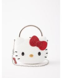 Judith Leiber X Hello Kitty Crystal-embellished Clutch Bag - White
