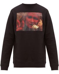 Raf Simons Graphic Crewneck Jumper - Black