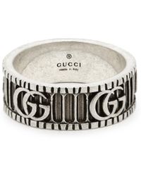 Gucci GG Marmont Silver Ring - Metallic