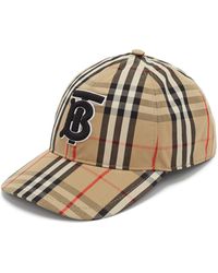 Burberry Vintage-check Cotton Baseball Cap - Multicolour