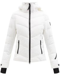 Bogner Fire + Ice Saelly Hooded Recycled-shell Ski Jacket - White