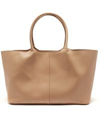 Gabriela Hearst Mcewan Leather Tote Bag - Natural