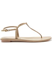 Prada Sandales en daim à brides - Multicolore