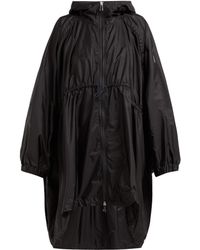 Moncler Imperméable à taille froncée Nicosie - Noir