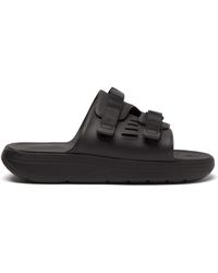 Suicoke Claquettes en caoutchouc Urich - Noir