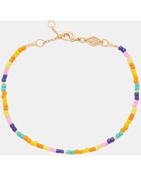 Anni Lu - Maybe Baby Beaded 18kt Gold-plated Bracelet - Lyst