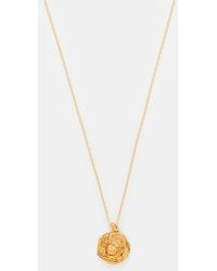 Alighieri - St Christopher Recycled 24kt Gold-plated Necklace - Lyst