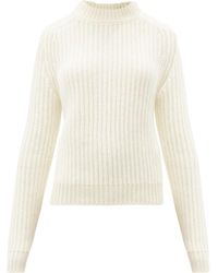 saint laurent jumper womens white